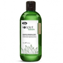 Lisap Keraplant Nature Seboregolatore szampon regulujący wydzielanie sebum 1000ml